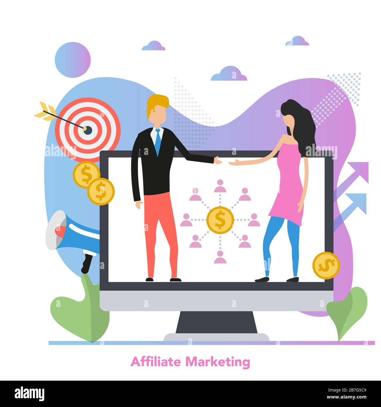 Company market share Stock Vector Images - Alamy