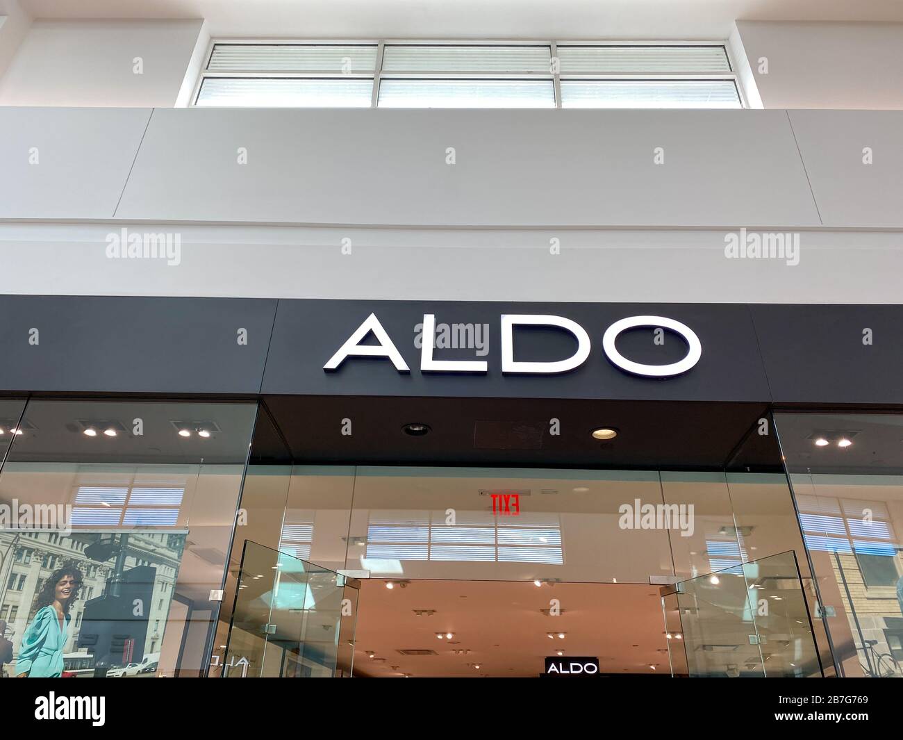 Orlando, FL/USA-2/17/20: An Aldo retail fashion shoes and accessories ...