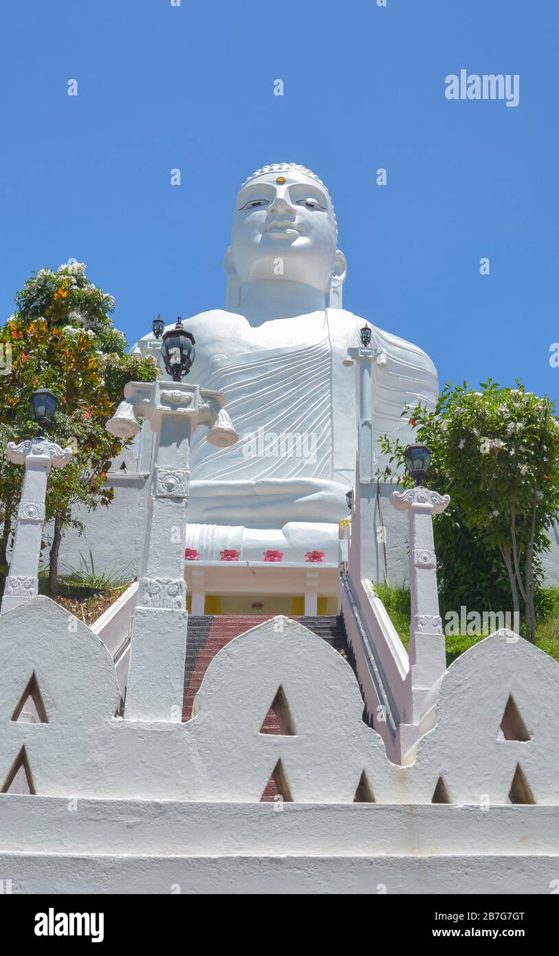 Bahirawakanda Temple In Kandy, Sri Lanka Stock Photo