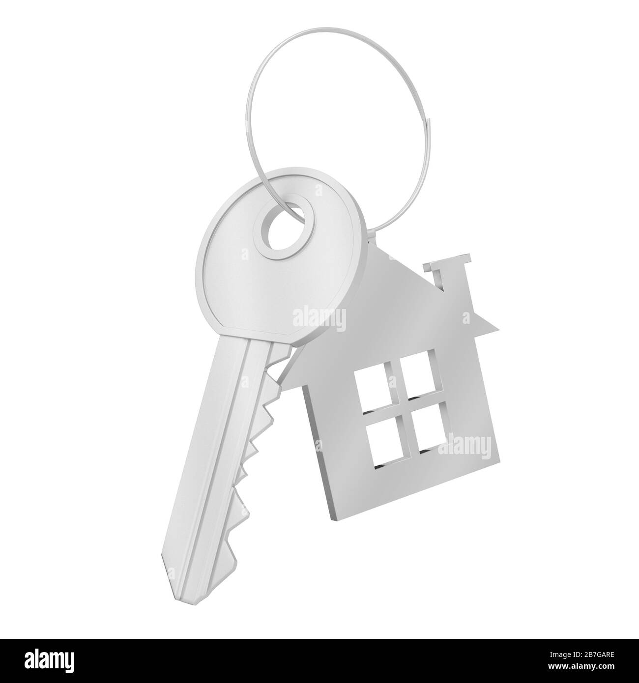 3D key/ house concept Stock Photo Alamy