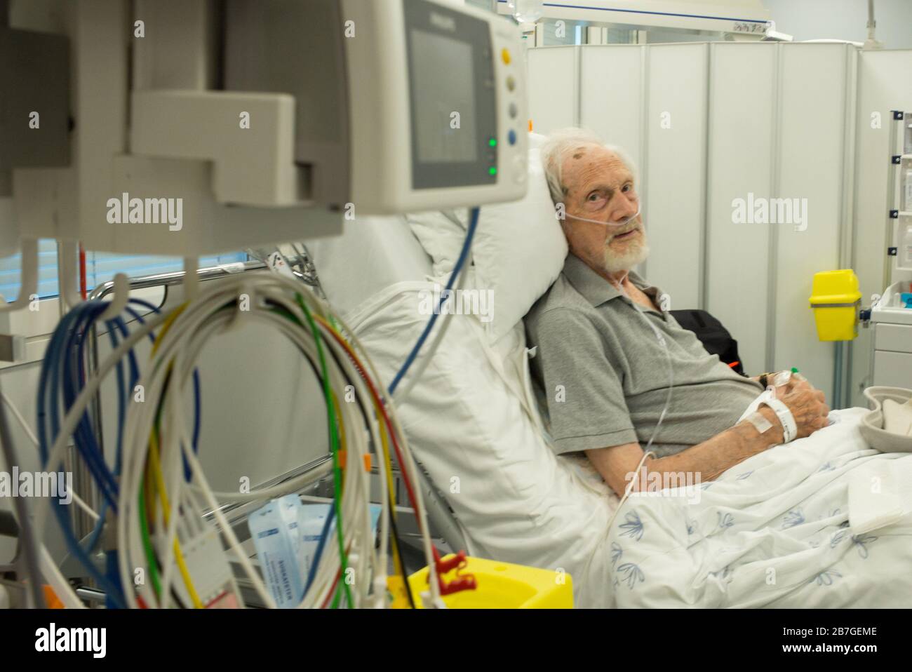 intensive care Stock Photo