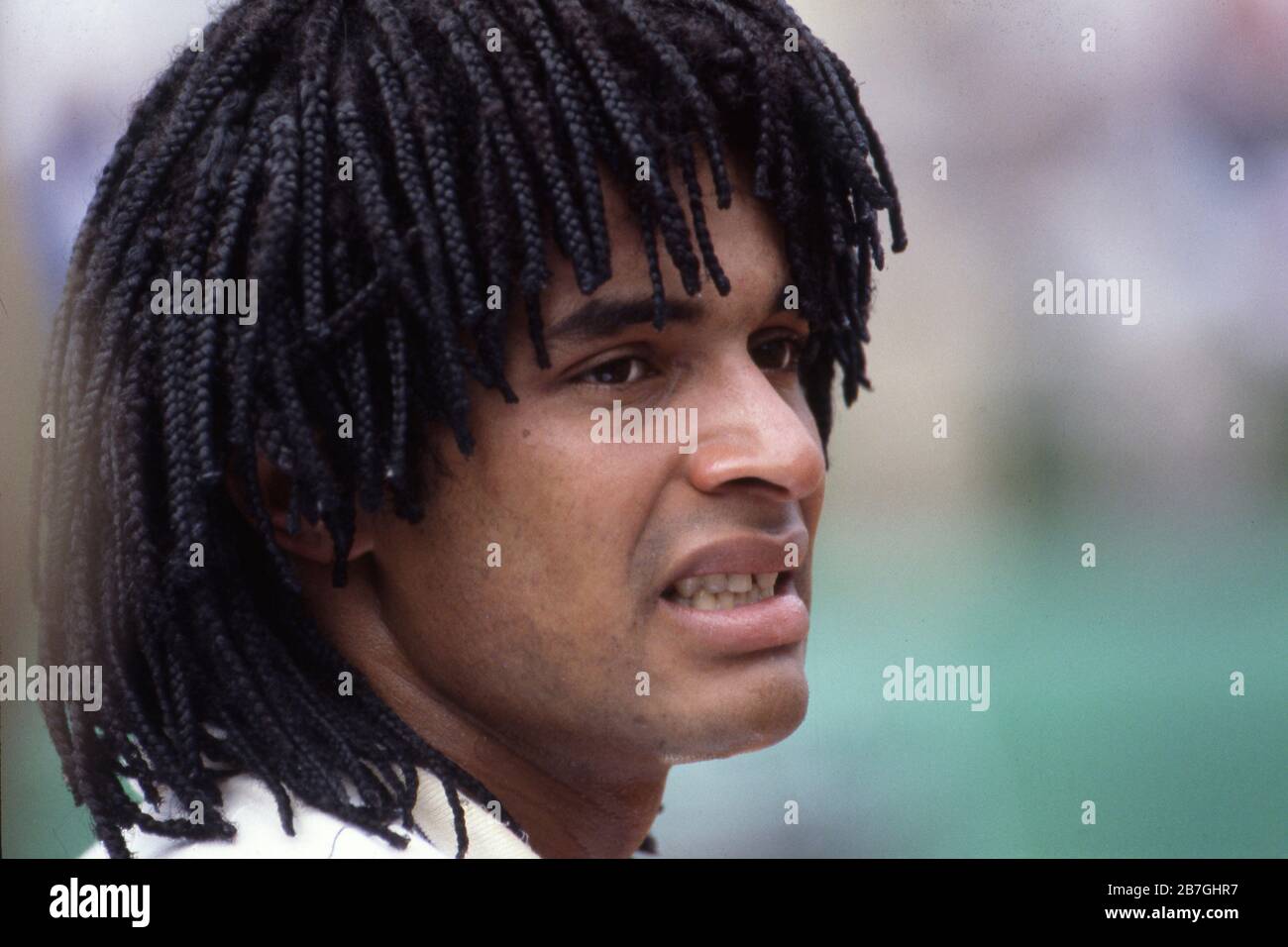 Paris, Frankreich. 13th Mar, 2020. Yannick NOAH, France, tennis player,  tennis, side portrait, with dreadlocks, undated picture,? Sven Simon  Fotoagentur GmbH & Co. Pressefoto KG # Prinzess-Luise-Str. 41 # 45479 M  uelheim/R