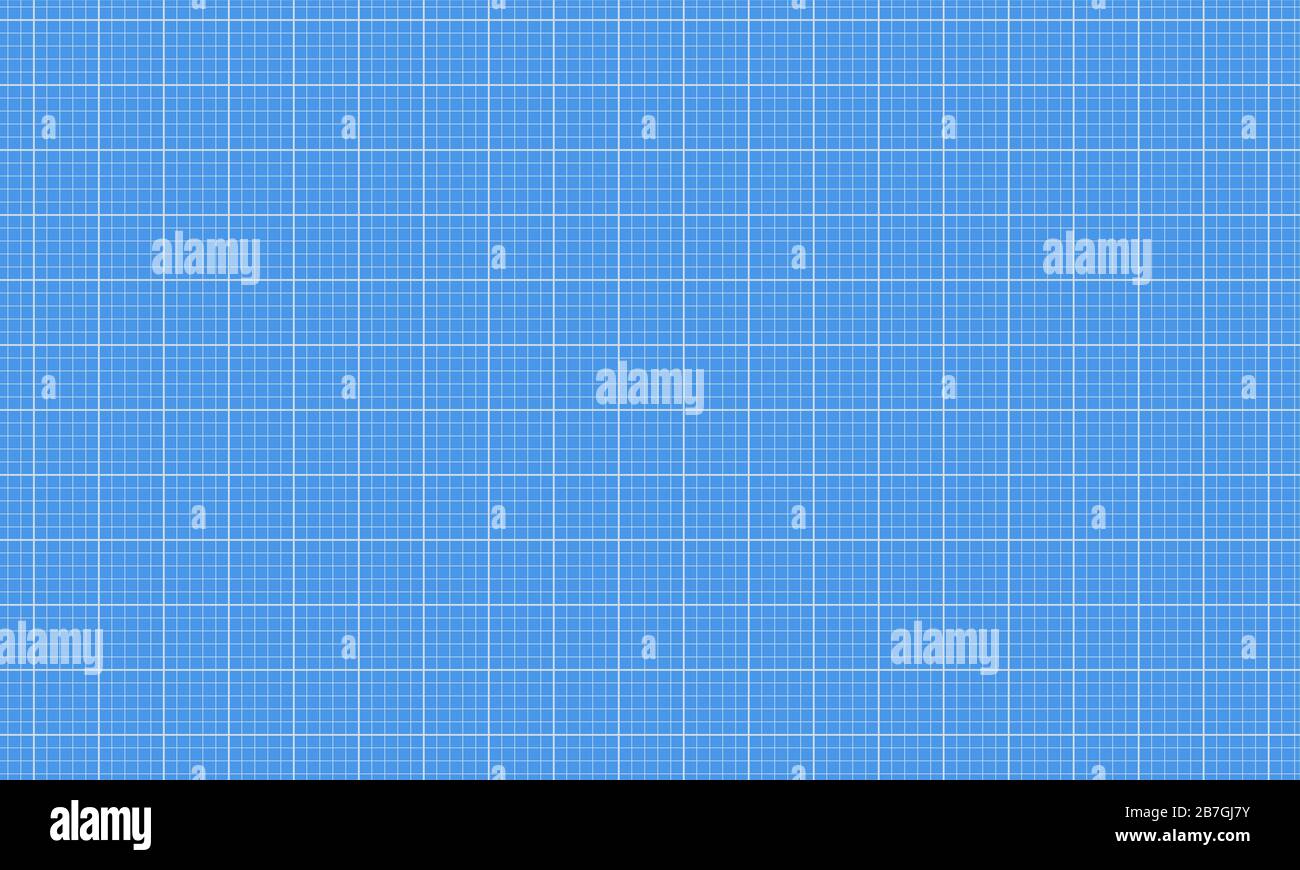 Seamless millimeter graph paper with a geometric square grid Stock ...