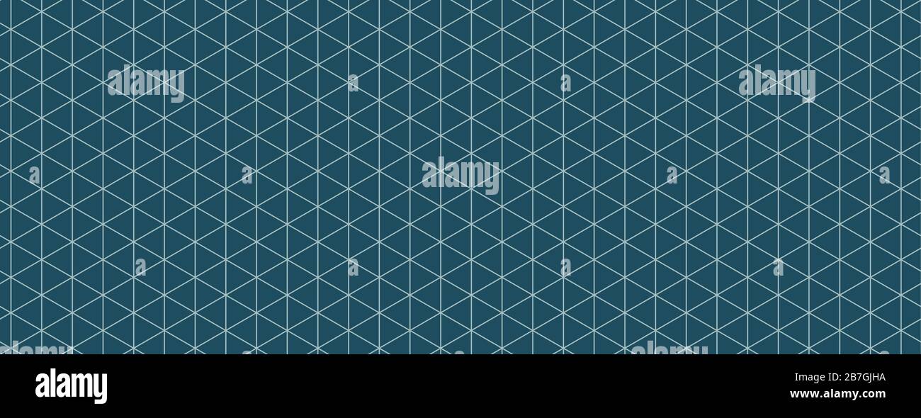 Lined paper with a seamless squared grid Stock Vector