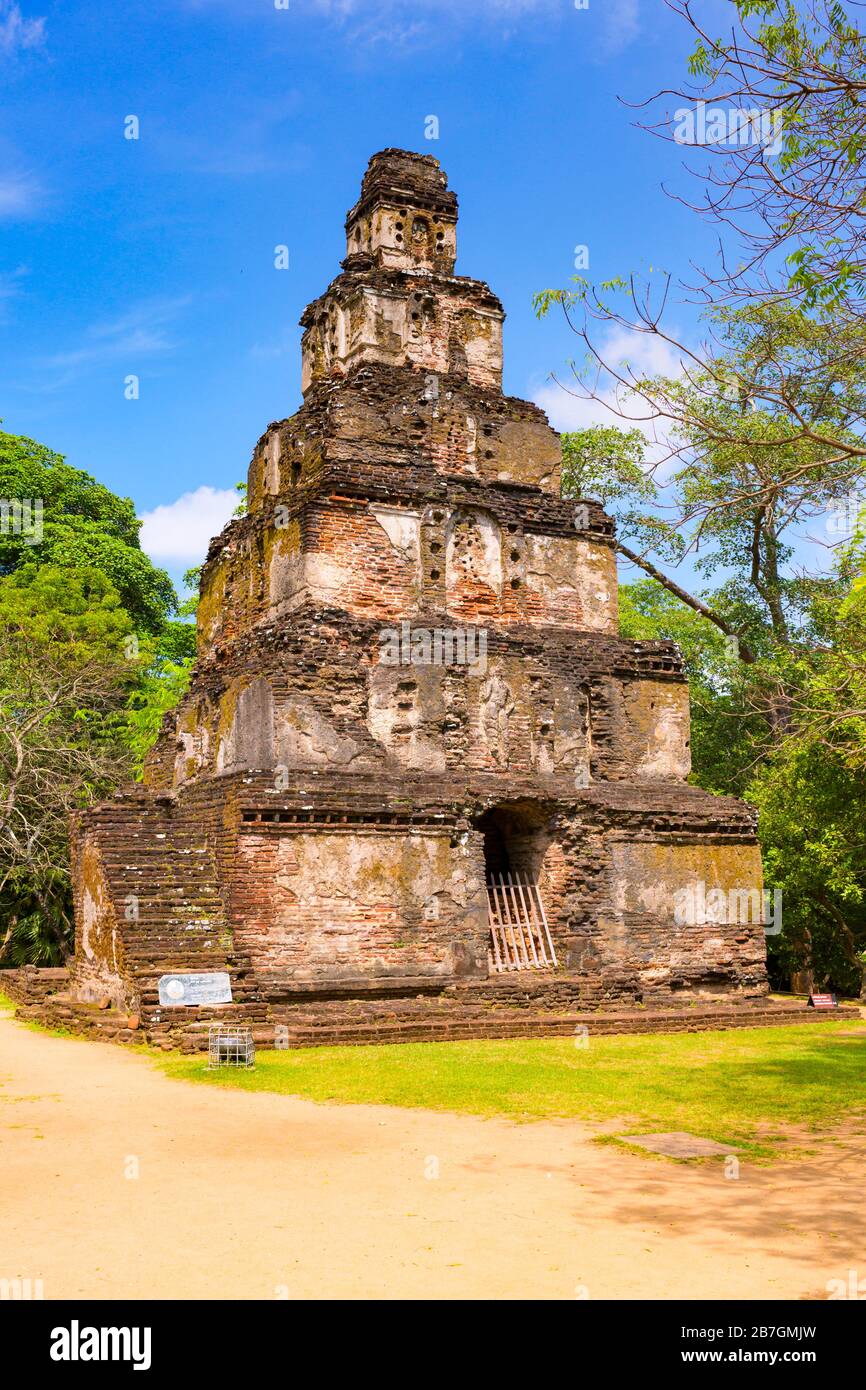 Sathmahal prasadaya polonnaruwa sri lanka hi-res stock photography and  images - Alamy