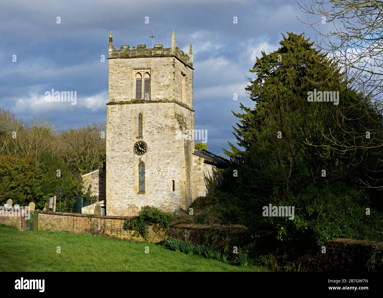 All Saints Church, in the village of Londesborough, East Yorkshire ...