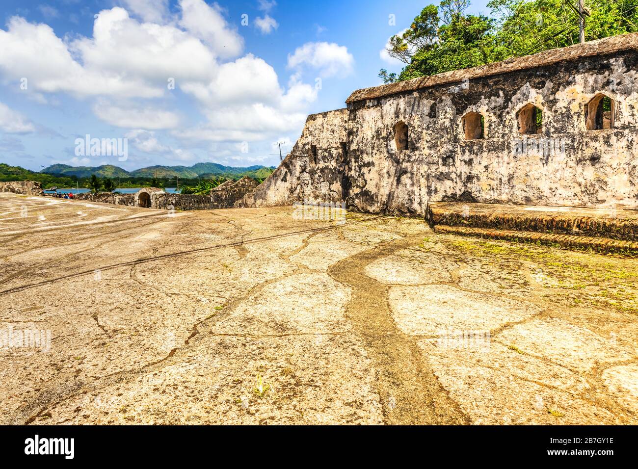 UNESCO World Heritage Site Fort San Jeronimo is a tremendous example of ...