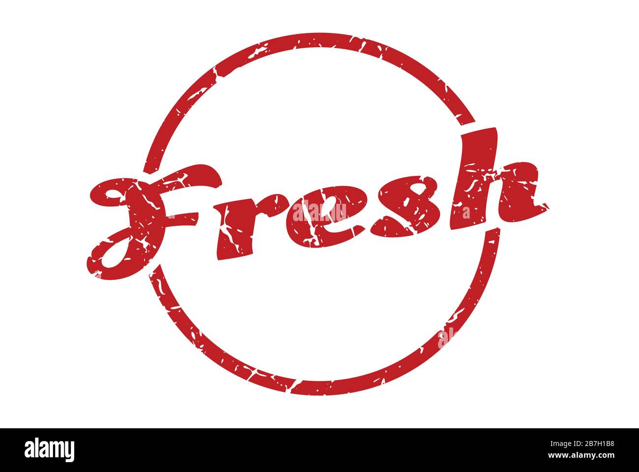 fresh sign. fresh round vintage grunge stamp. fresh Stock Vector Image ...