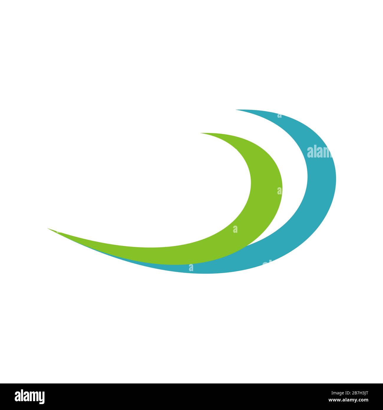 Abstract wave logo template Illustration Design. Vector EPS 10 Stock ...