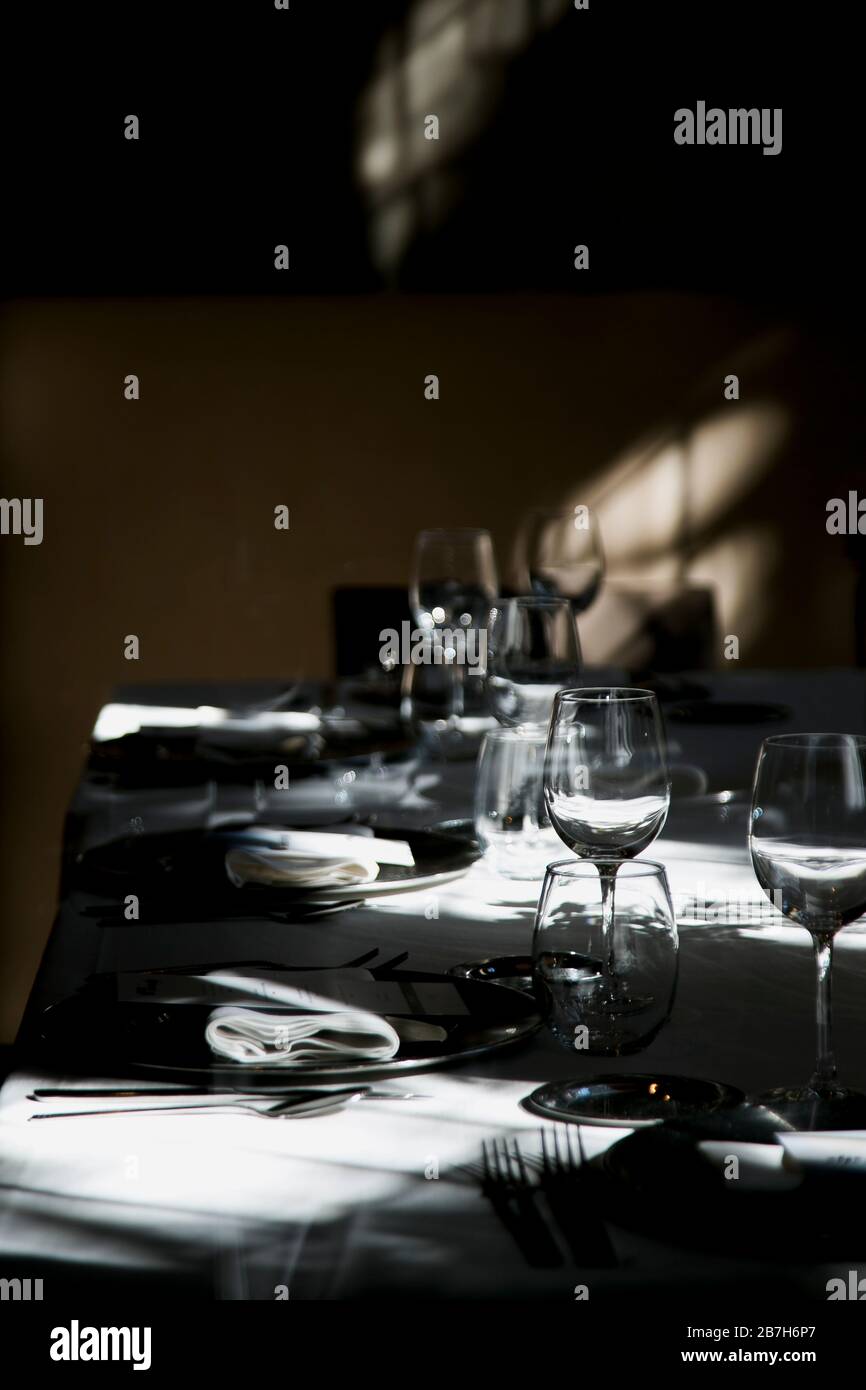 Dinning area table in hi-res stock photography and images - Alamy