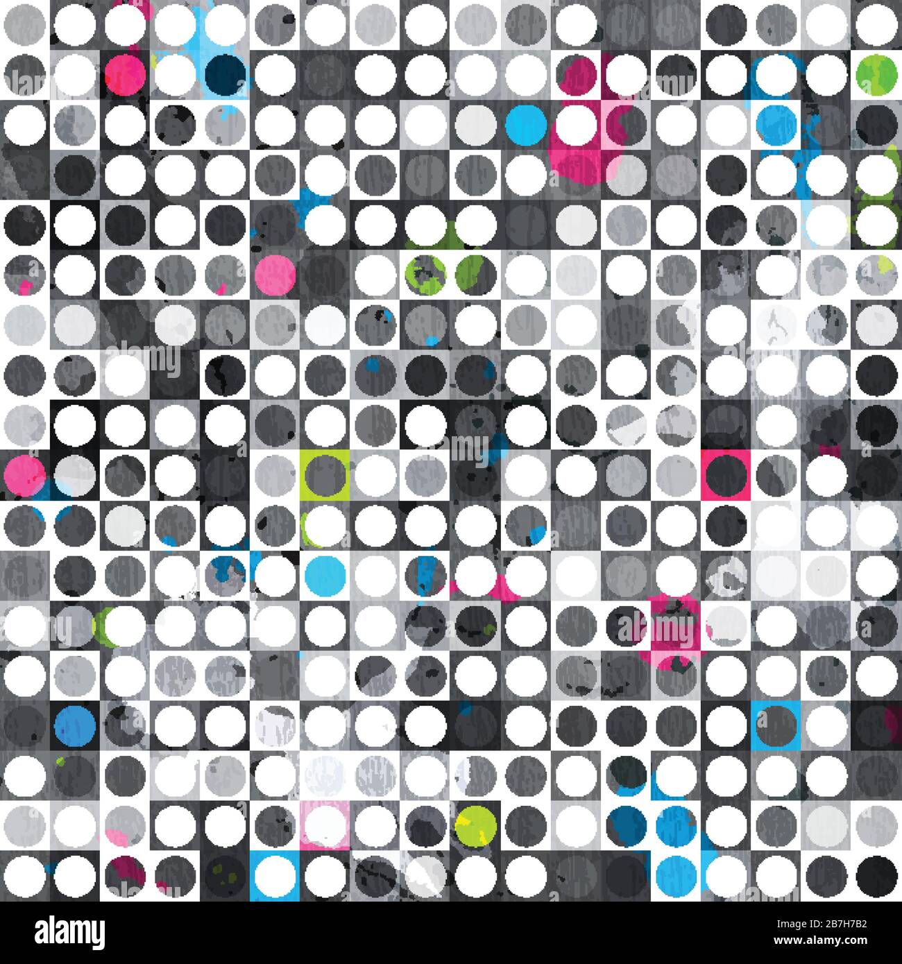 abstract grunge circle seamless texture Stock Vector Image & Art - Alamy