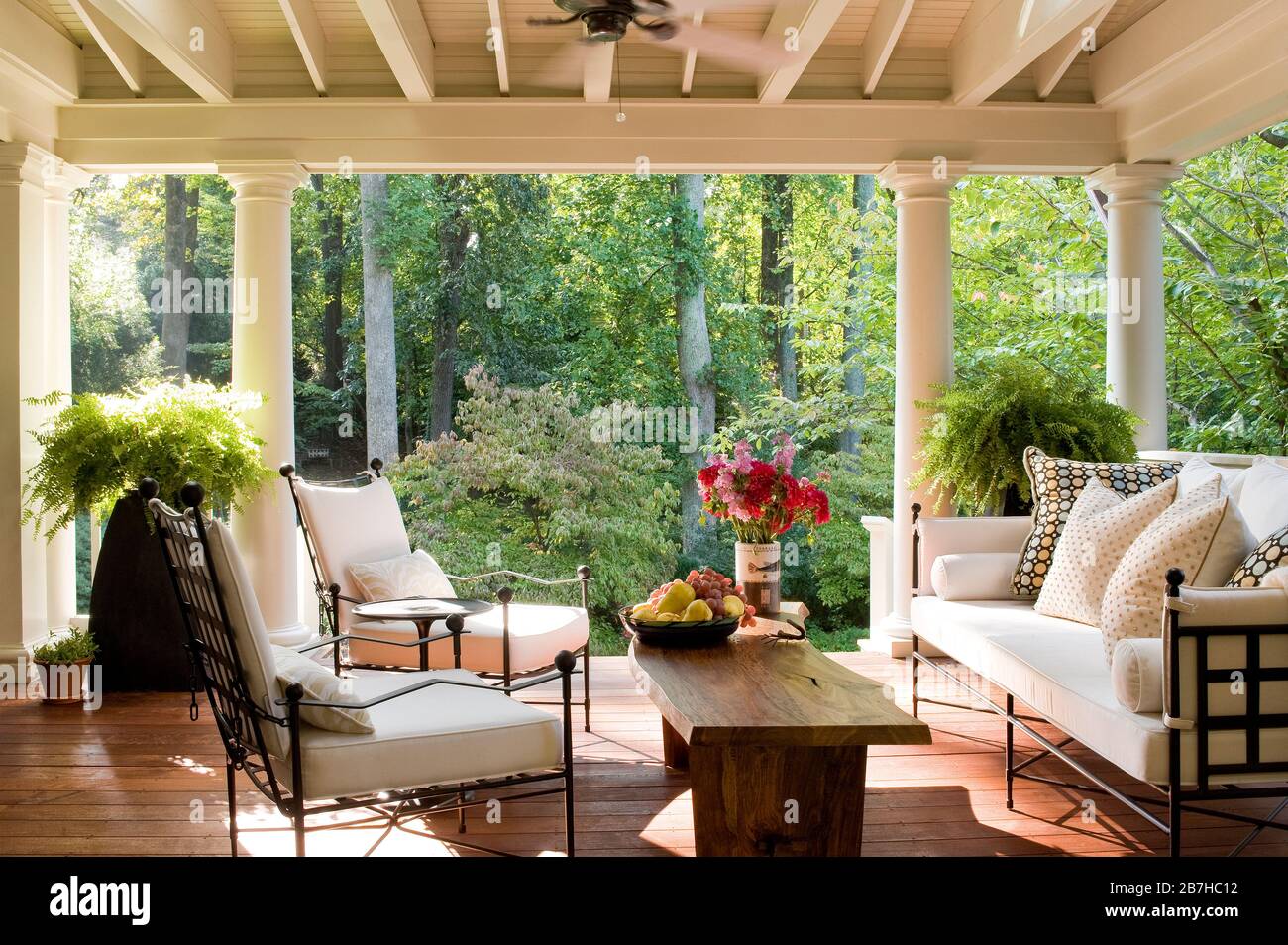 High end porch furniture hires stock photography and images Alamy