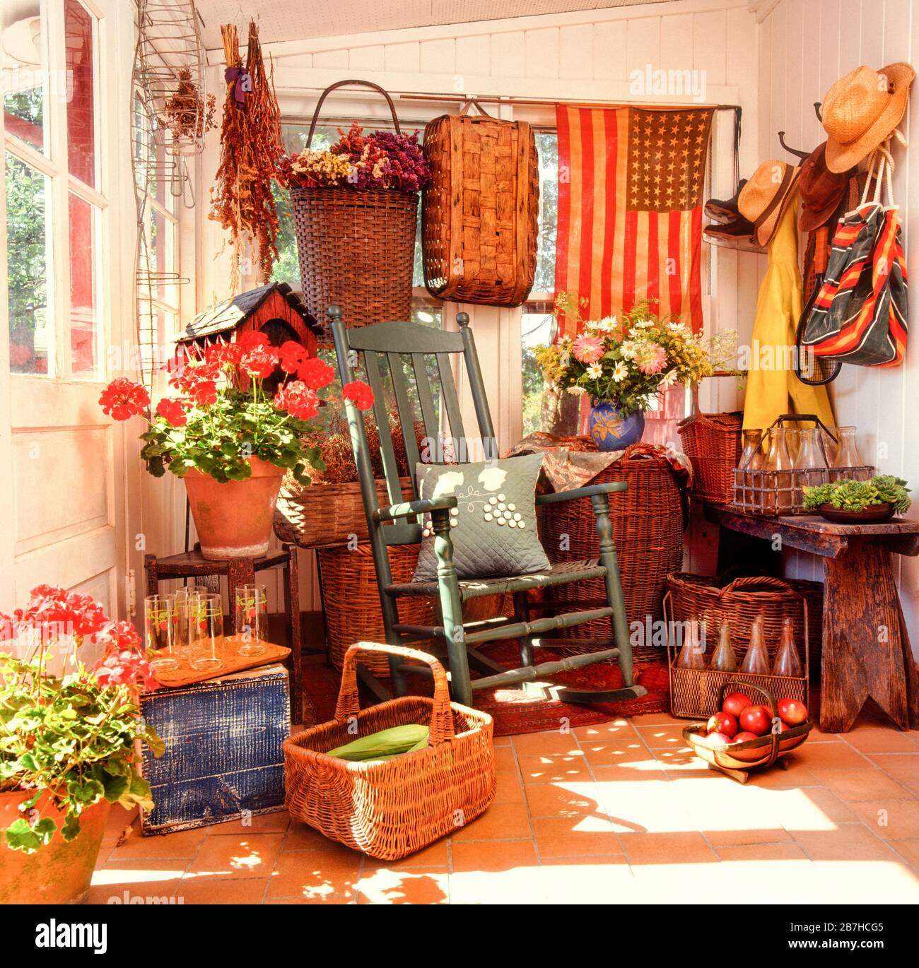 Country porch hires stock photography and images Alamy