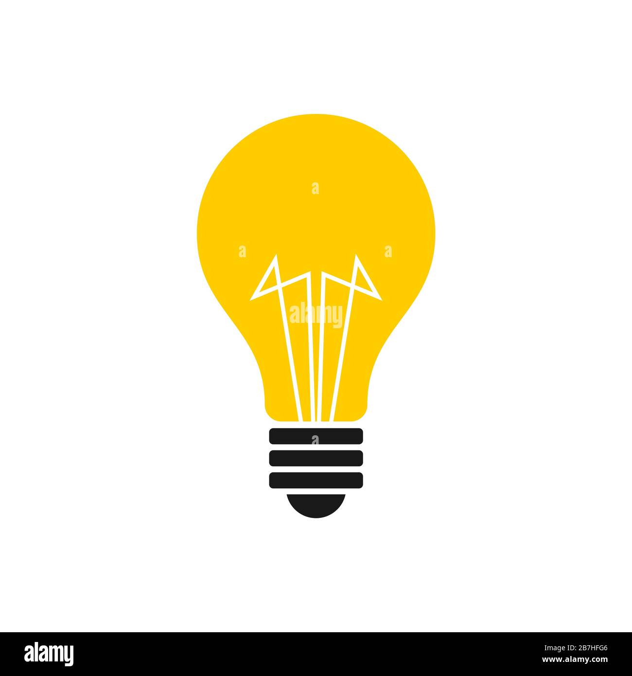Light bulb Vector Illustration Logo Template Illustration Design ...