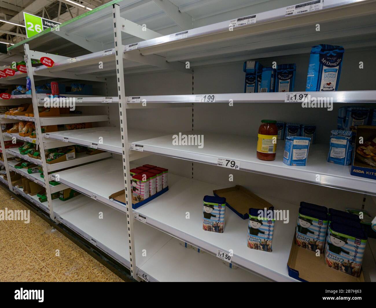 Asda superstore, The Jewel, Edinburgh, Scotland, United Kingdom. 16th