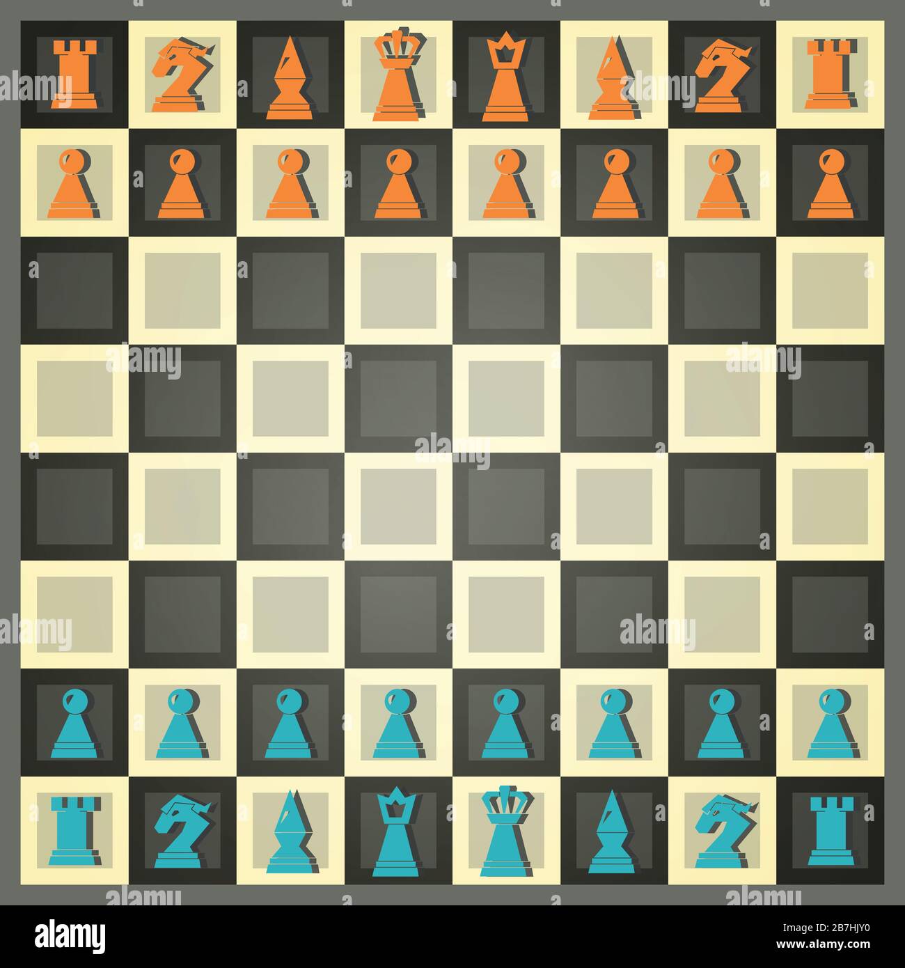 Chess vector vectors hi-res stock photography and images - Alamy