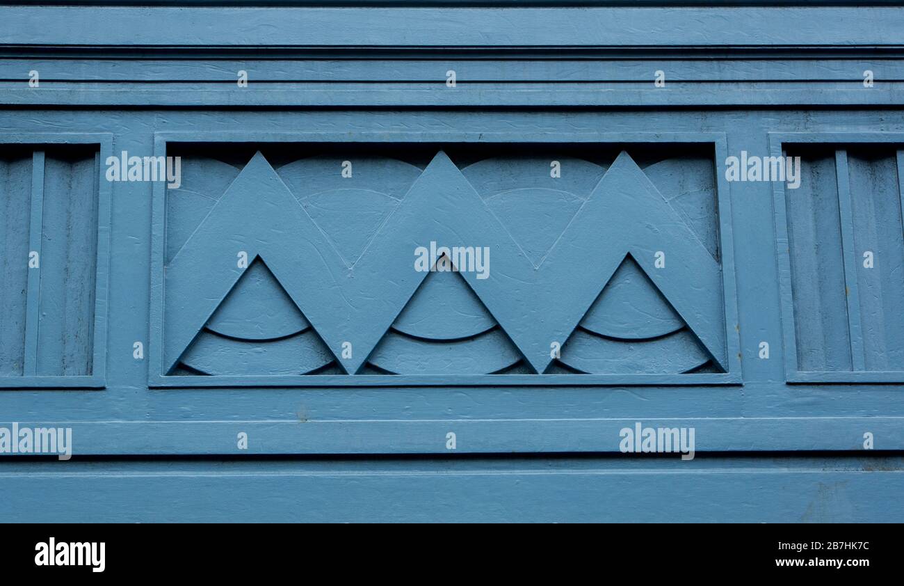 Detail of a Charles Rennie Mackintosh Arts and Crafts Movement building