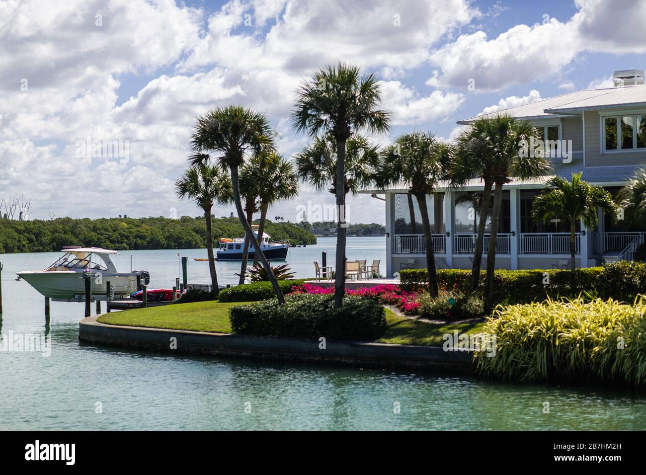 Homes and waterfront property located on Lido Key, Sarasota Florida