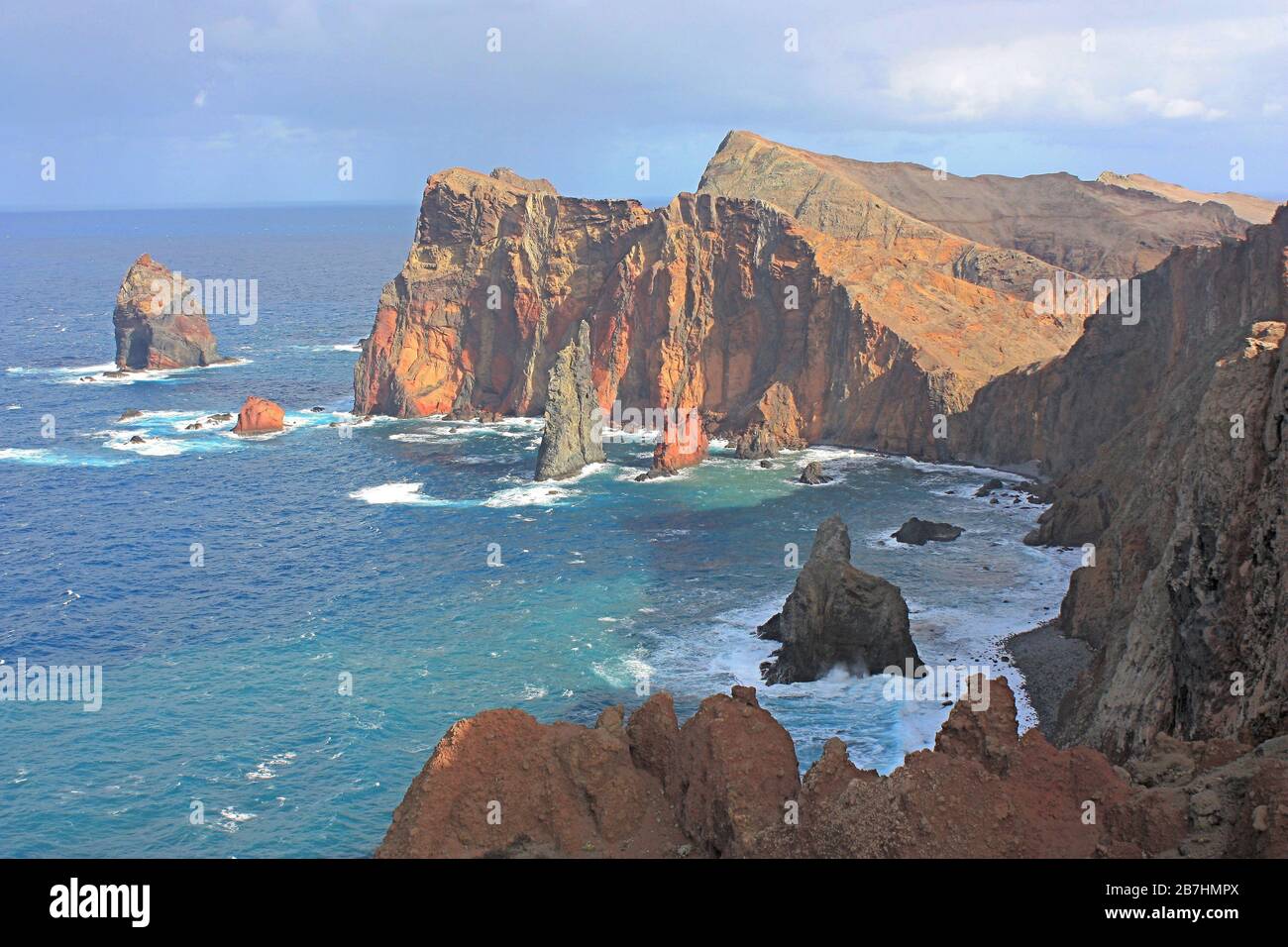 'Sea-horse' rocks Stock Photo