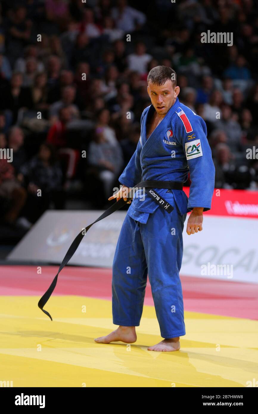 Paris, France - 08th Feb, 2020: Killian Le Blouch for France against Yondonperenlein for Mongolia, Men's -66 kg, Round Four (Credit: Mickael Chavet) Stock Photo