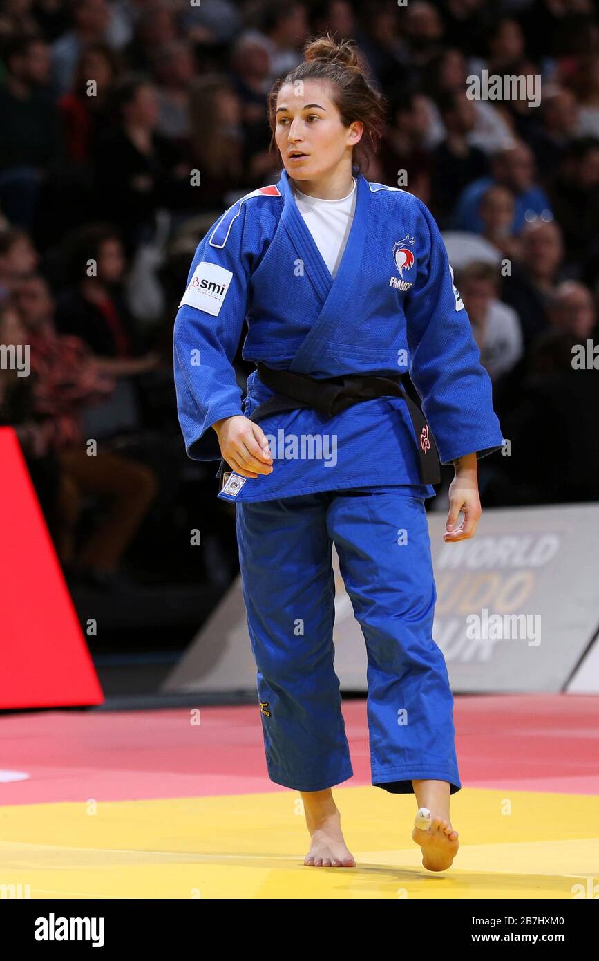 Paris, France - 08th Feb, 2020: Cloe Yvin for France, Women's -63 kg (Credit: Mickael Chavet) Stock Photo