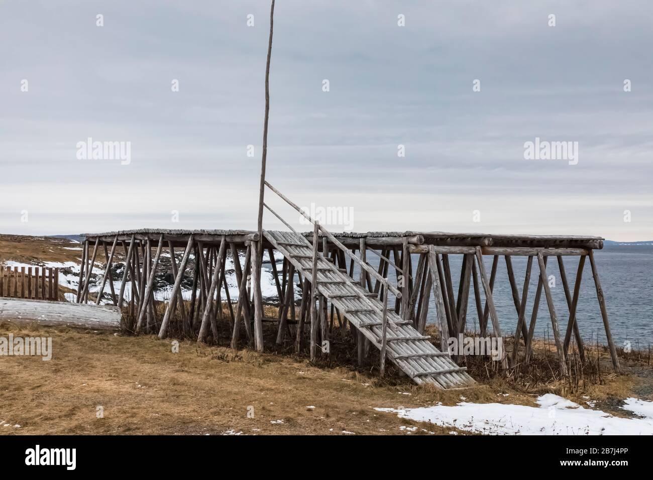 Salt cod drying newfoundland hires stock photography and images Alamy