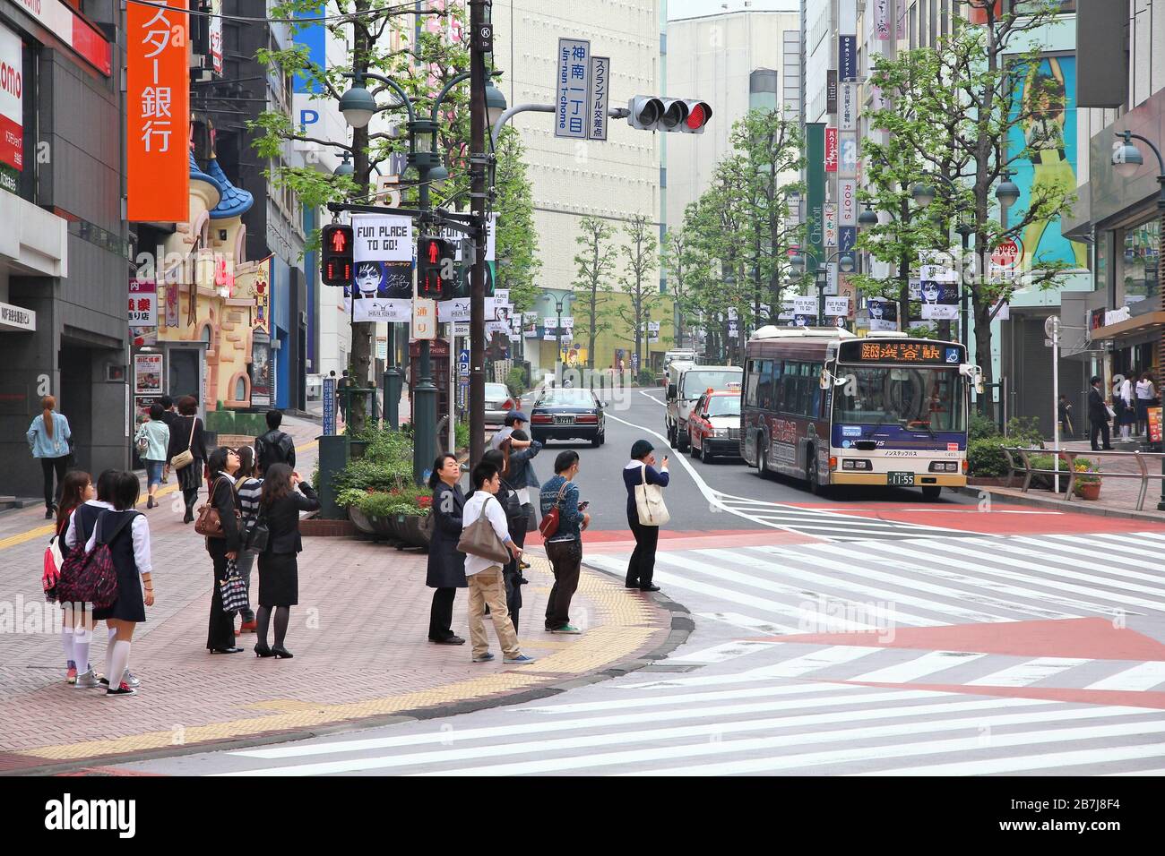 Tokyo Japan May 9 12 City Life In Shibuya District Of Minato Tokyo Japan The Greater Tokyo Area Is The Most Populous Metropolitan Area In Th Stock Photo Alamy