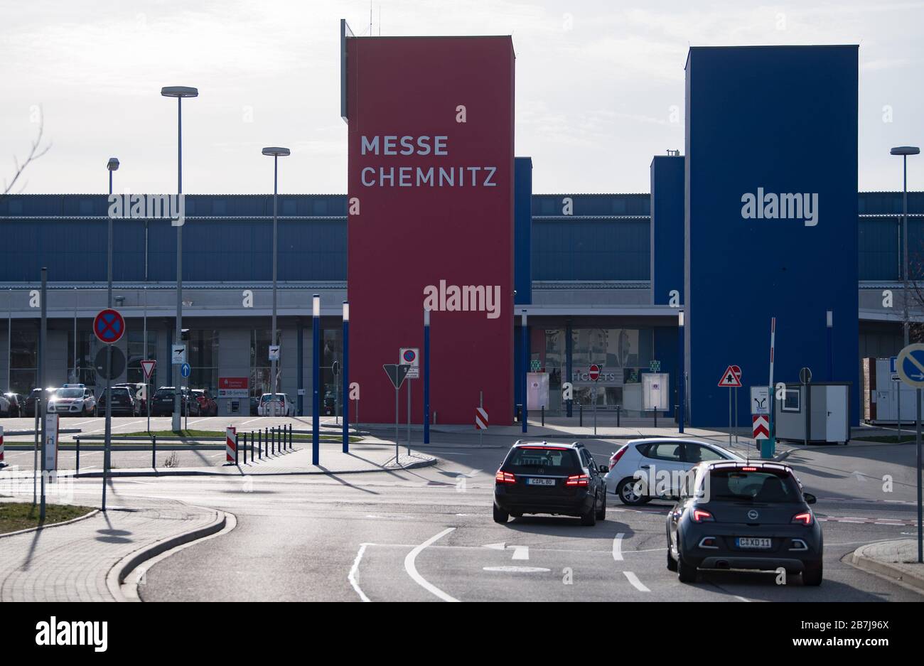 Chemnitz Germany 16th Mar 2020 View Of The Chemnitz Fair On Tuesday 17 03 2020 A Corona Ambulance Will Open At The Fair The Outpatient Clinic In Which All Chemnitz Clinics The City S Public