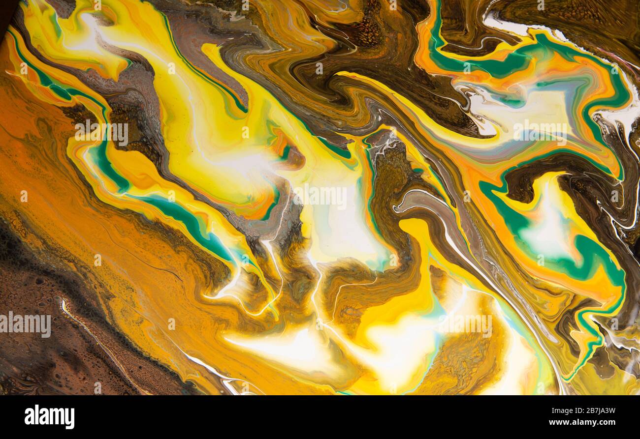 Fragment. Multicolored texture painting. Abstract art background Stock Photo
