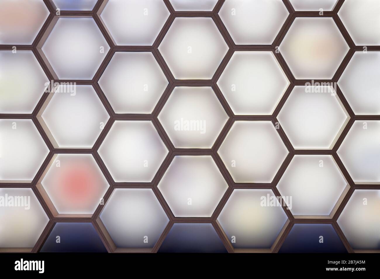 Geometric hexagon display screen pattern Stock Photo - Alamy