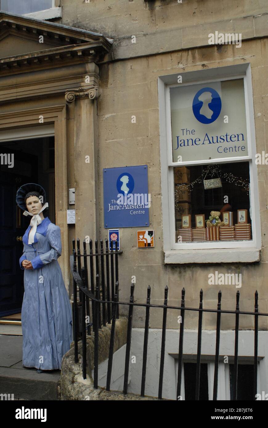 0620 Jane Austen actually lived in Gay Street (higher up the hill on