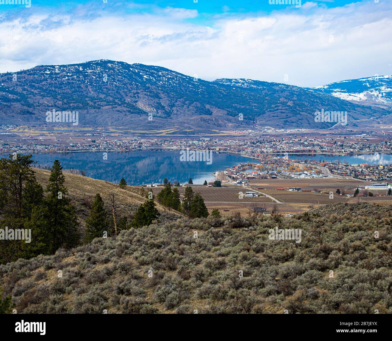 Landscape Of Osoyoos Canada Stock Photo Alamy Landscape Of Osoyoos Canada Stock Photo Alamy