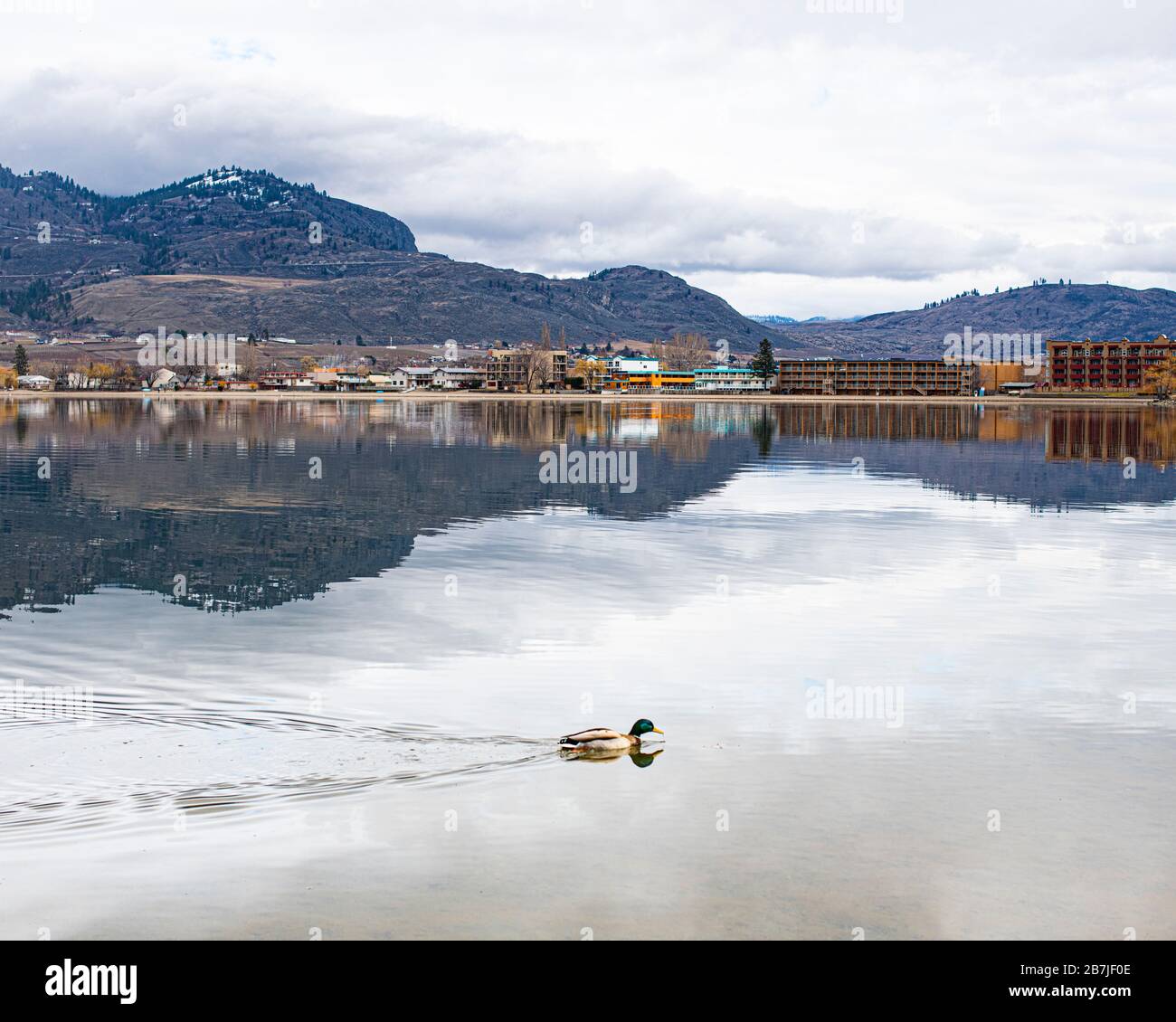 Osoyoos Winter High Resolution Stock Photography And Images Alamy