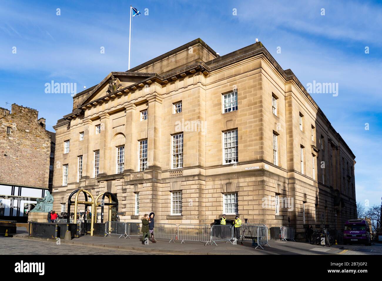 Edinburgh high court justiciary scotland hires stock photography and