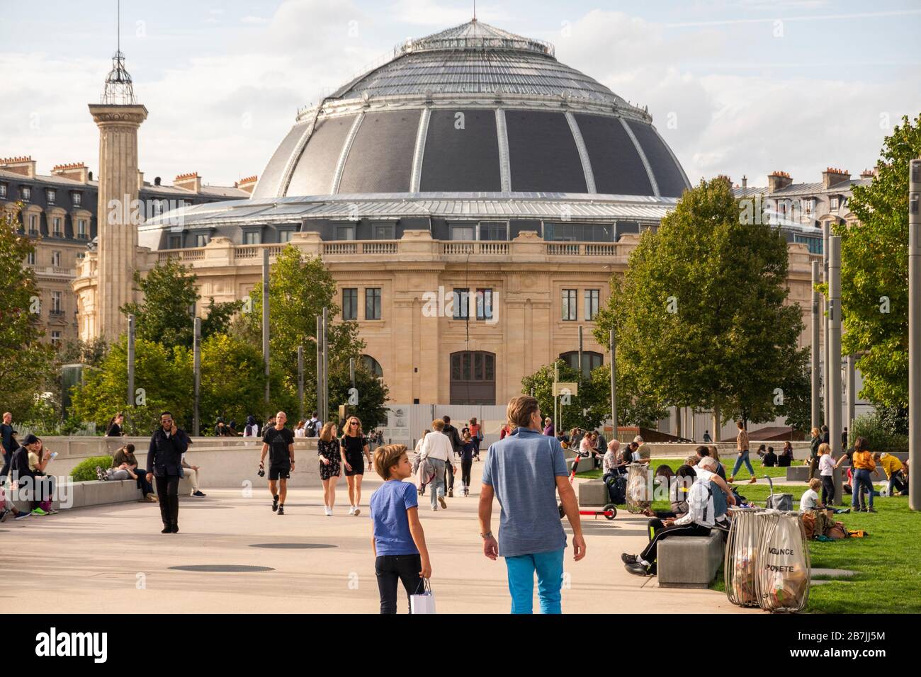 Bourse de commerce building Paris France Stock Photo