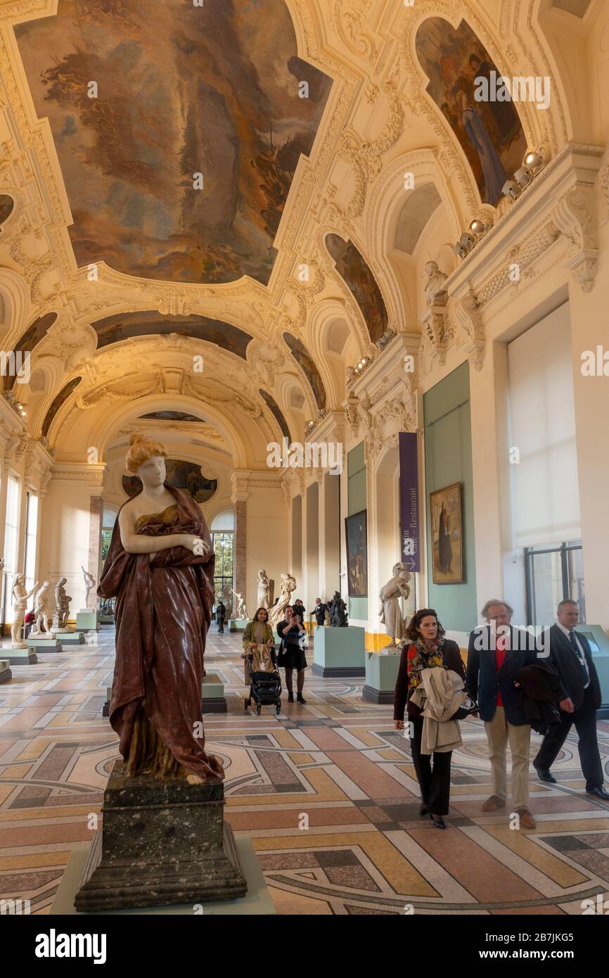 Petit Palais art museum in Paris France Stock Photo