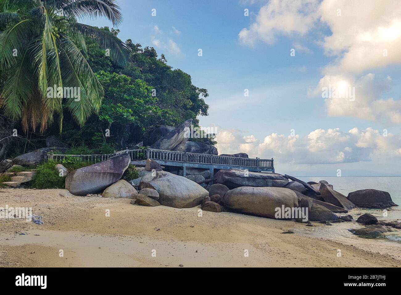 beautiful Perhentian Island in Malaysia Stock Photo
