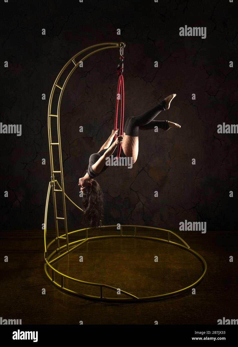 Woman gymnast exercises light hi-res stock photography and images - Alamy