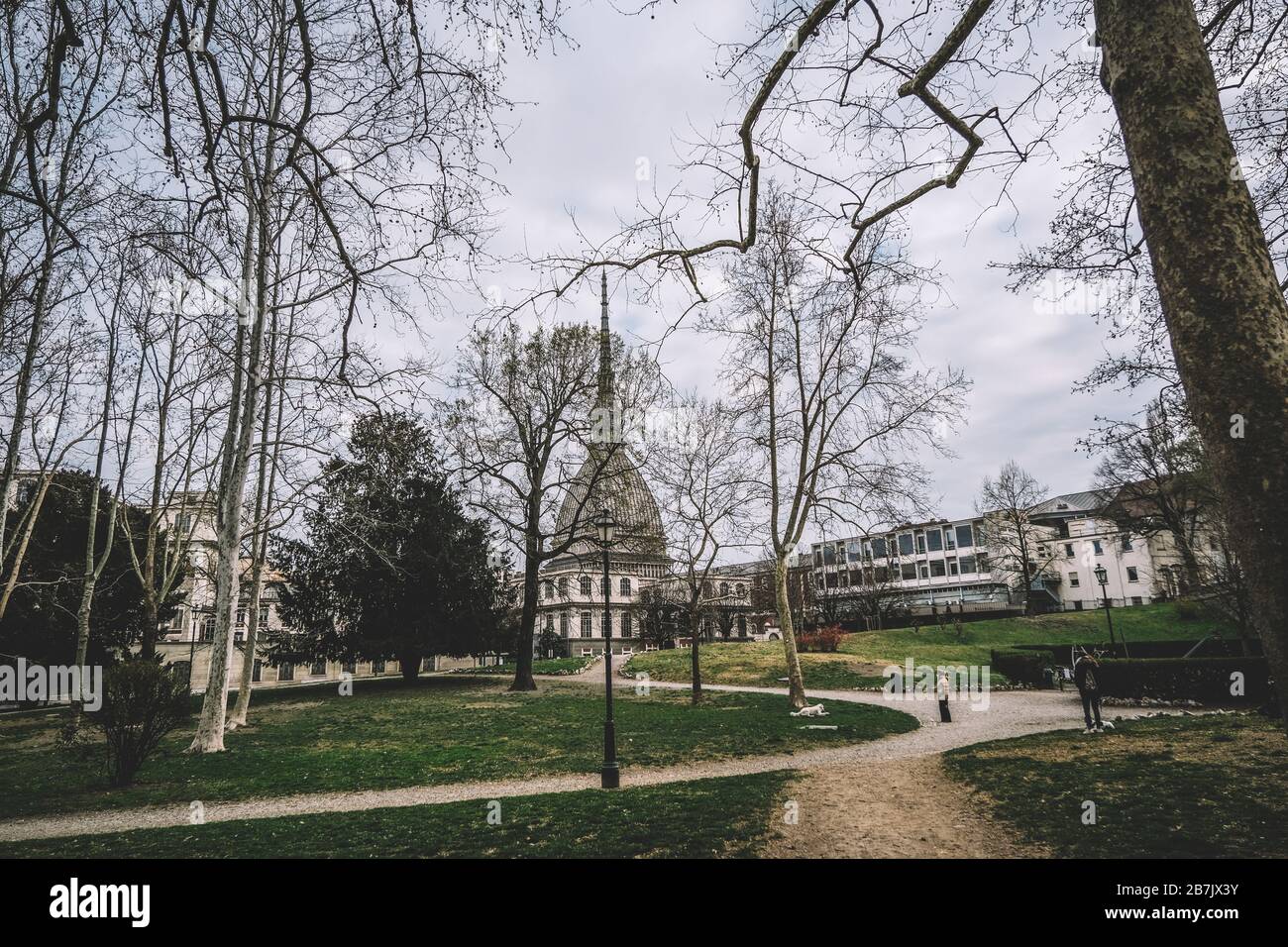 Torino, 15/03/2020General view of Giardini Reali in Turin during the Italy Continues Nationwide Lockdown to control Coronavirus spread .  Photo: Feder Stock Photo