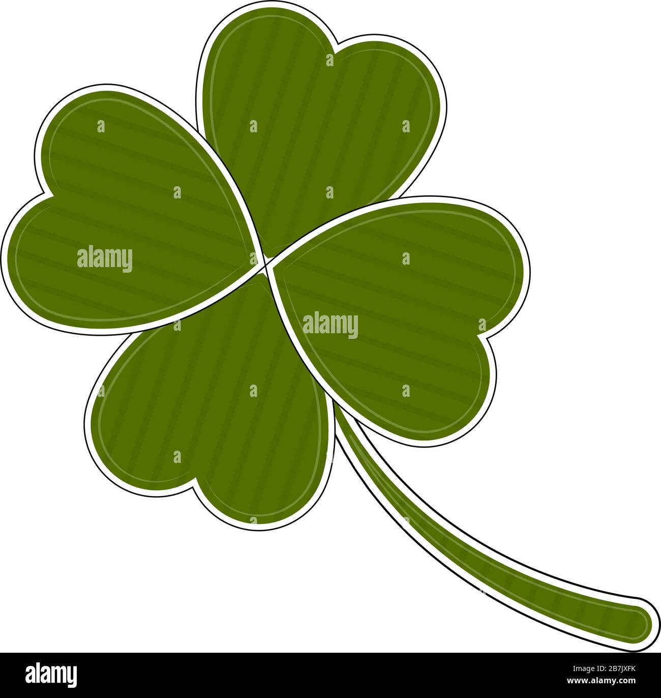 Isolated clover icon Stock Vector Image & Art - Alamy