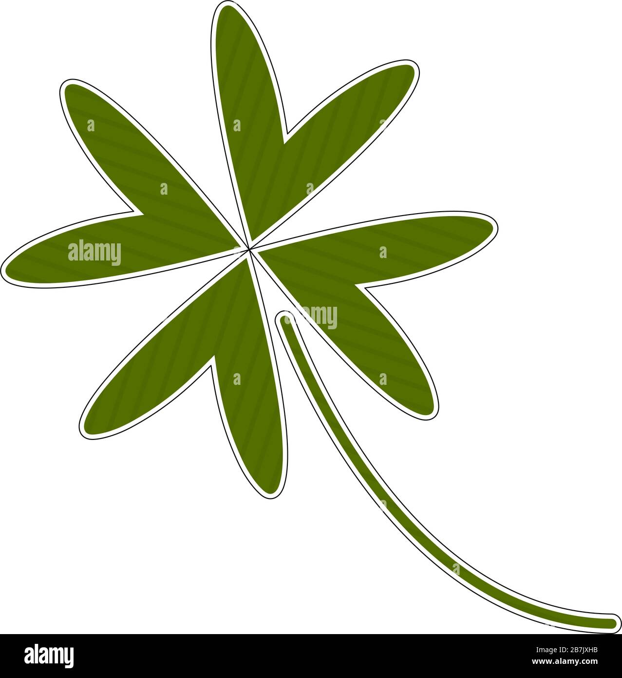 Isolated clover icon Stock Vector Image & Art - Alamy
