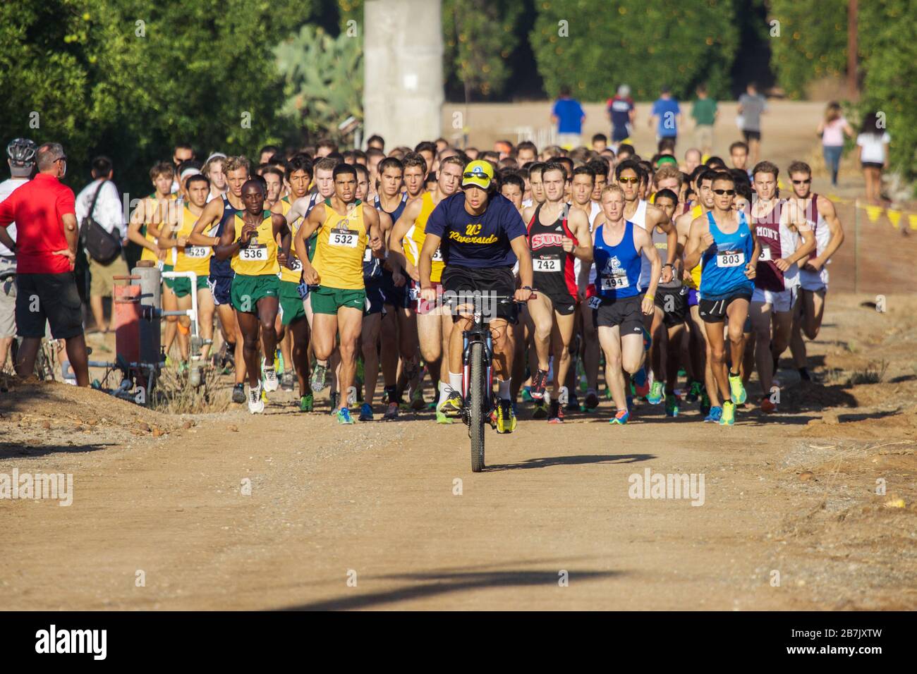 UC Riverside Cross Country meet Riverside, California Stock Photo Alamy