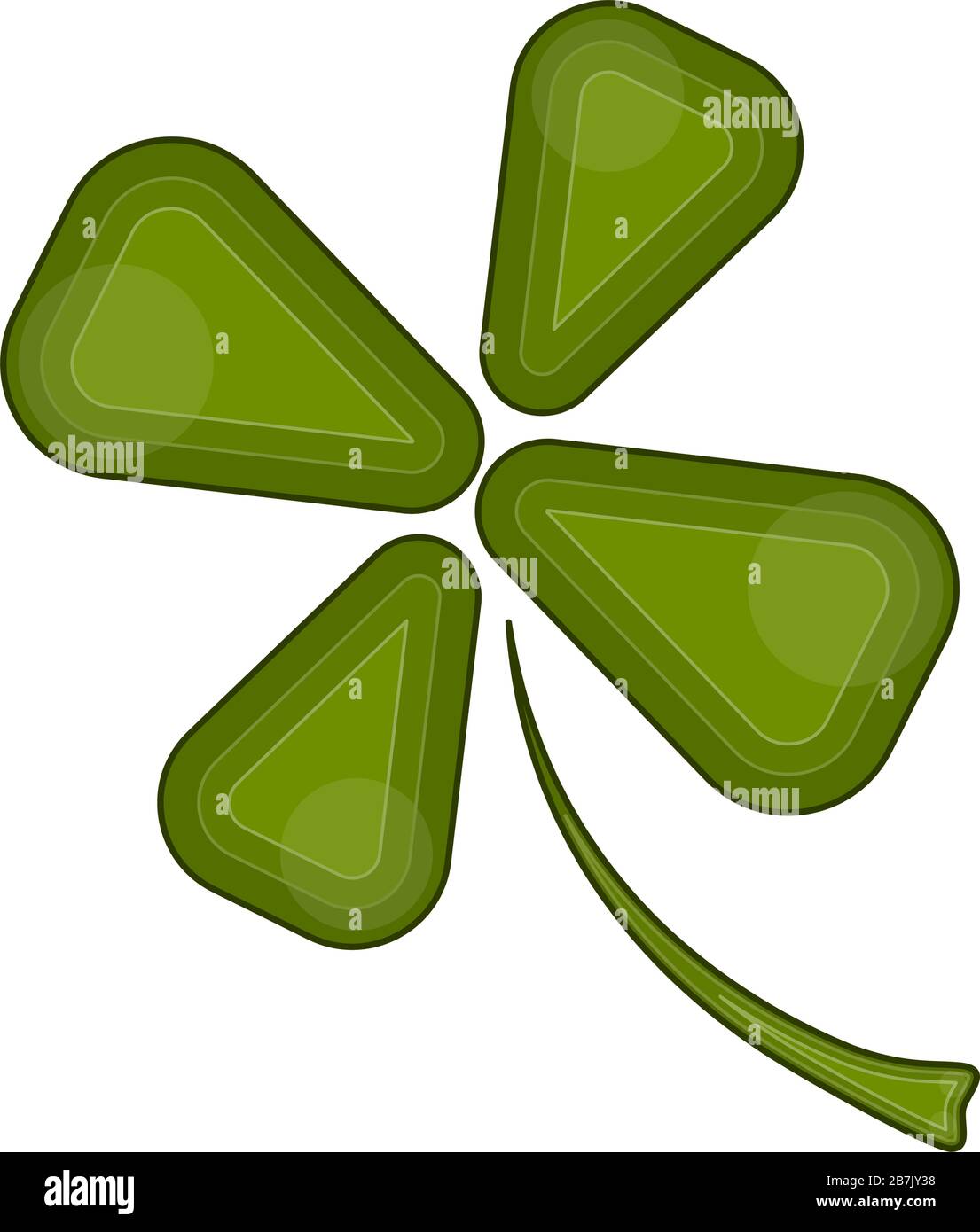 Isolated clover icon Stock Vector Image & Art - Alamy