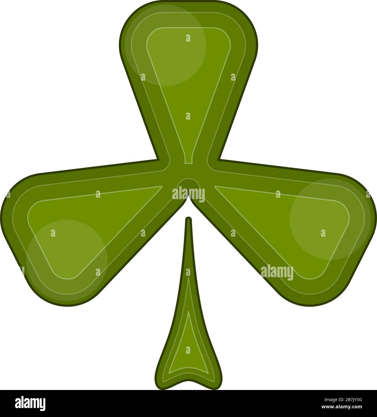 Isolated clover icon Stock Vector Image & Art - Alamy