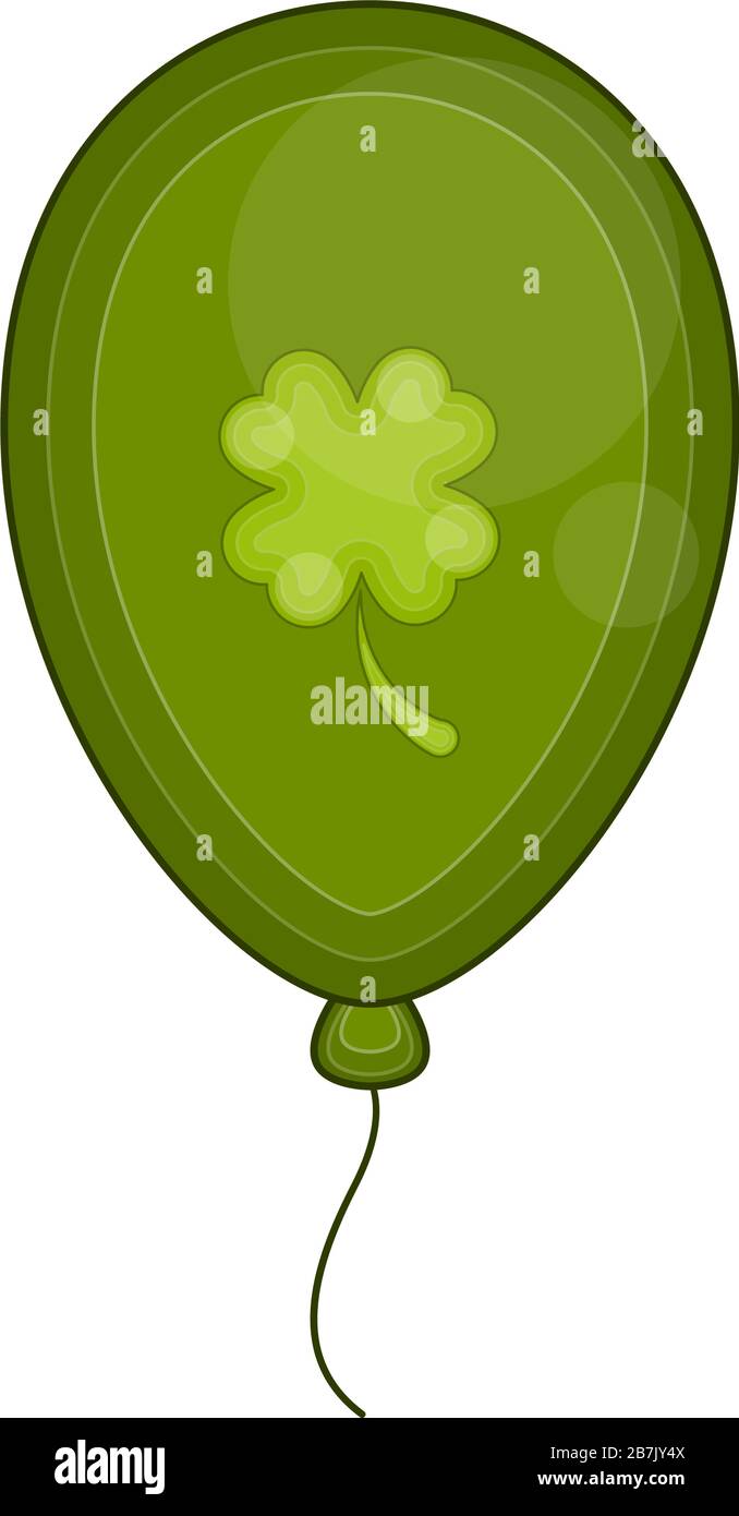 Isolated green balloon icon Stock Vector Image & Art Alamy