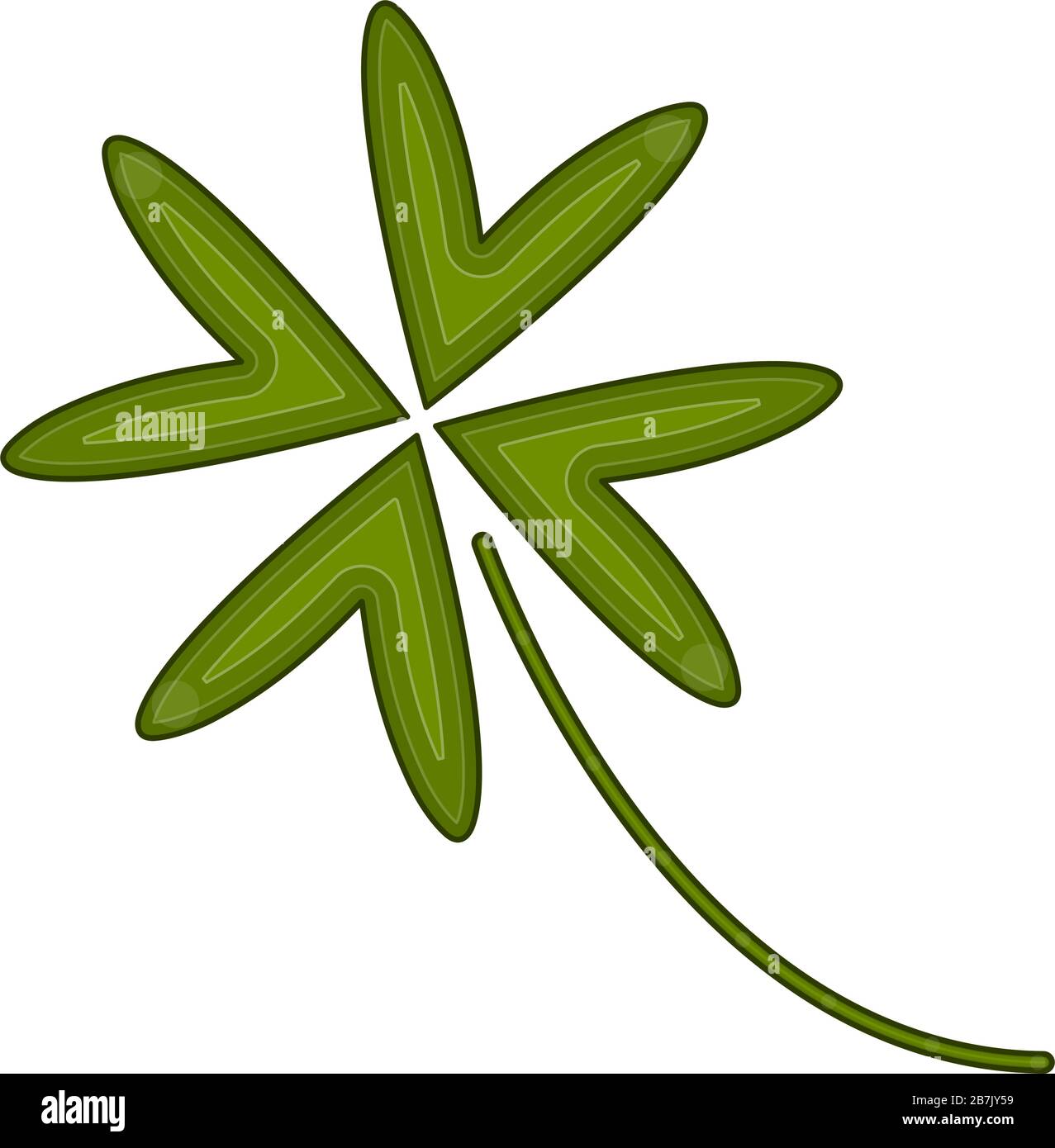 Isolated clover icon Stock Vector Image & Art - Alamy