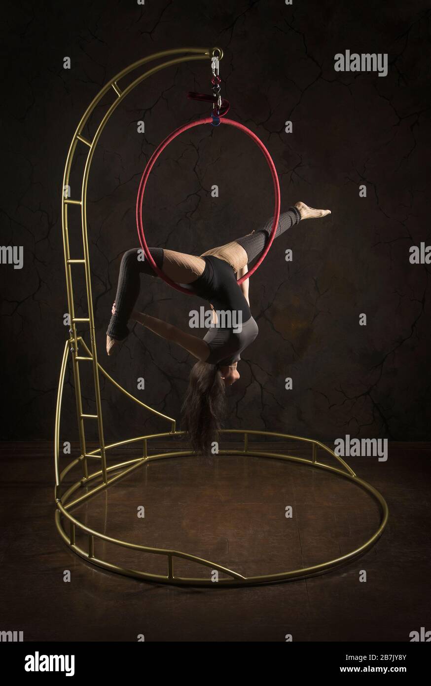 Woman gymnast exercises light hi-res stock photography and images - Alamy