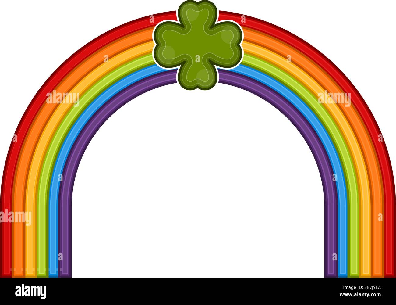 Isoalted rainbow icon Stock Vector Image & Art - Alamy