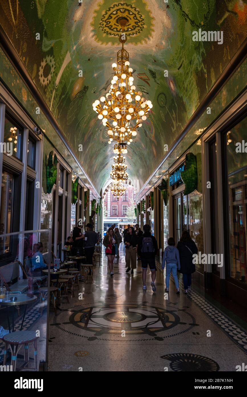 Atlanta capital of the U.S. state of Georgia, interior of Lenox Square a  upscale shopping centre mall with well known brand name stores on Peachtree  R Stock Photo - Alamy