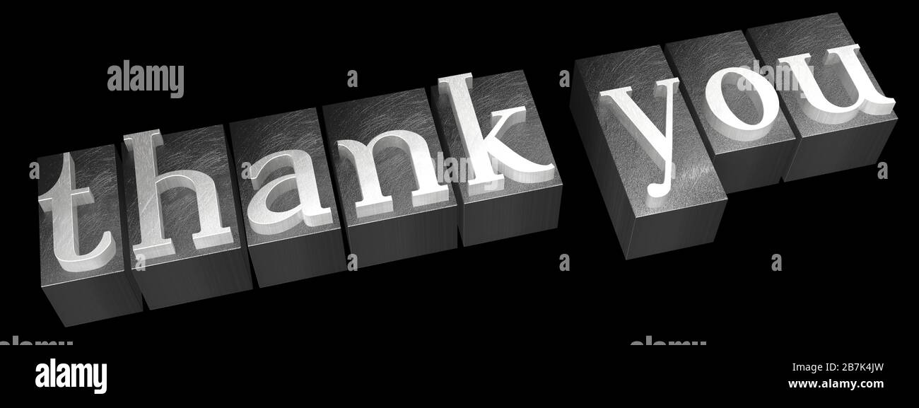 Thank you concept Stock Photo - Alamy
